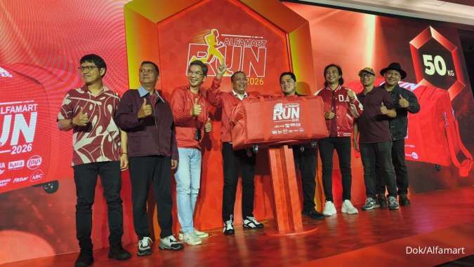 Alfamart Run 2026 Siapkan Goodie Bag 50 Kg untuk 5.000 Peserta