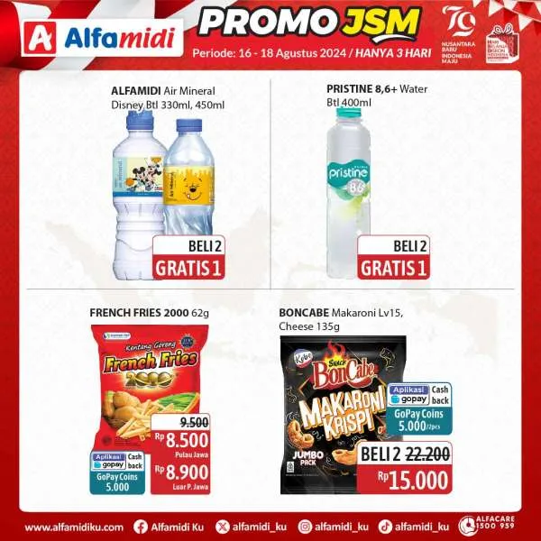 Promo JSM Alfamidi Spesial Kemerdekaan Periode 16-18 Agustus 2024