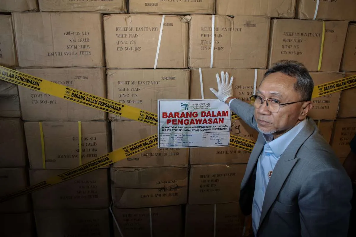 RI Bisa Kebanjiran Barang China Imbas Kebijakan Trump,Pemerintah Diminta Lakukan Ini