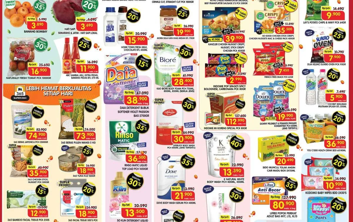Promo JSM Superindo 10-12 Juli 2026, Tomat Ceri-Telur Omega Diskon hingga 50%
