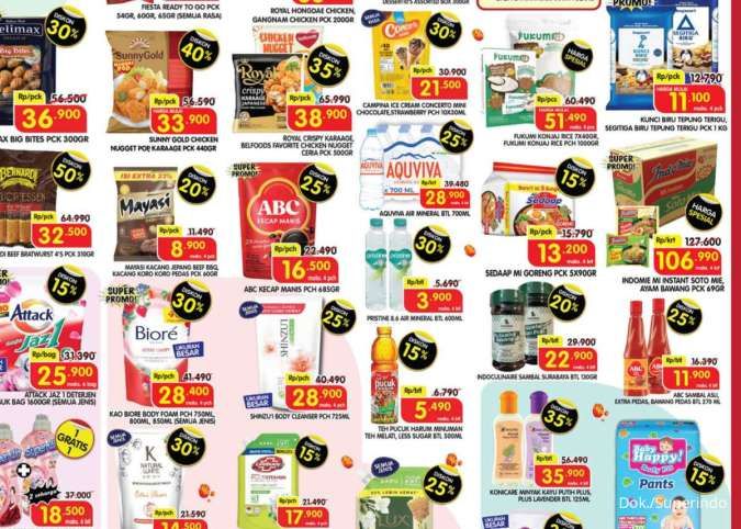 Promo JSM Superindo 30 Mei-1 Juni 2025, Indomie Harga Spesial & Mie Sedaap Diskon 15%