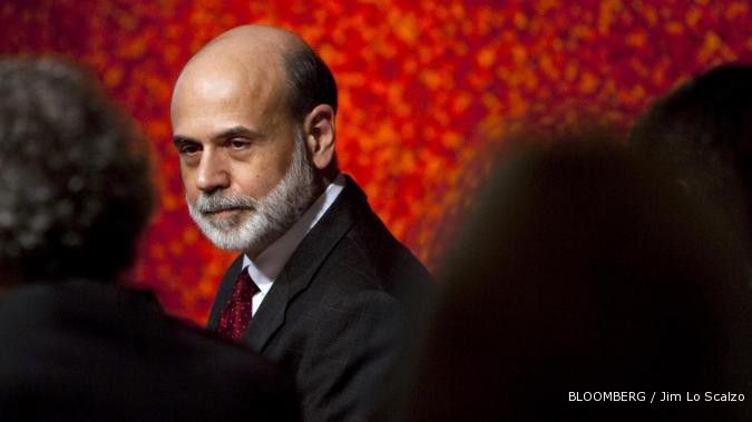 Diam-diam, Bernanke kumpulkan bankir top dunia