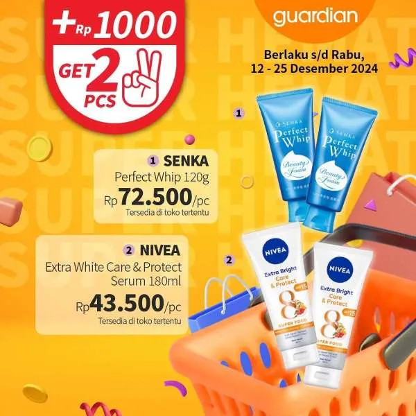 Promo Guardian Super Hemat Periode 12-25 Desember 2024