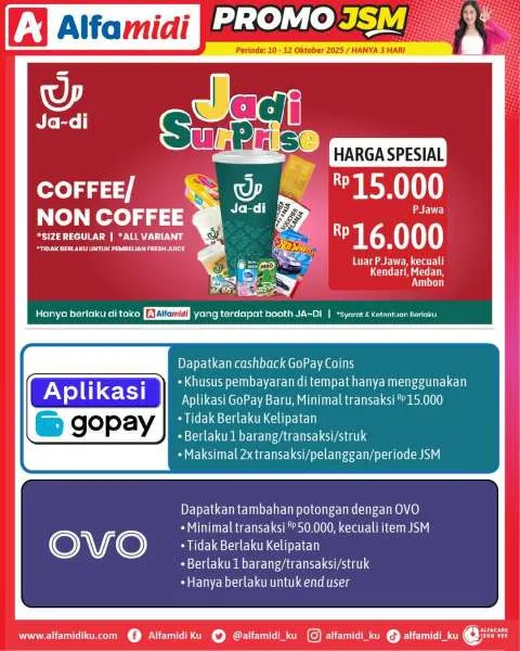 Promo JSM Alfamidi Periode 10-12 Oktober 2025