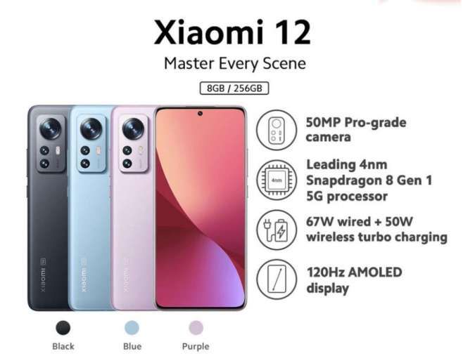 Флагманская серия вполне доступна, ознакомьтесь с характеристиками и ценами на Xiaomi 12 HP