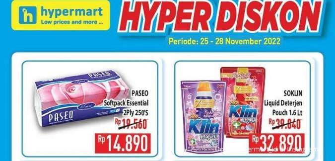 Harga Promo JSM Hypermart Hari Ini 27 November 2022, Hanya Berlaku di Pulau Jawa