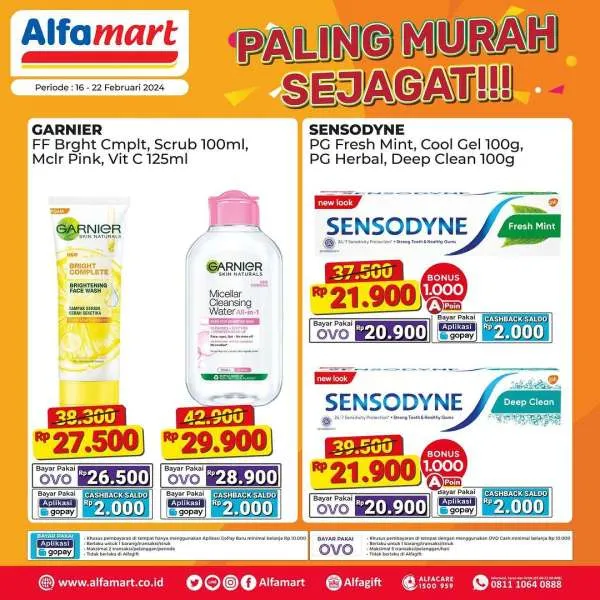 Promo Alfamart Paling Murah Sejagat Periode 16-22 Februari 2024