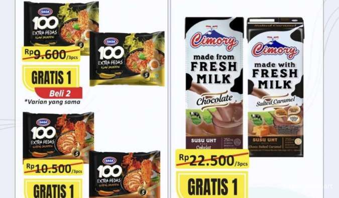 Promo Alfamart Serba Gratis sampai 15 Juni 2025, Beli 2 Gratis 1 Cat Food-Molto Trika