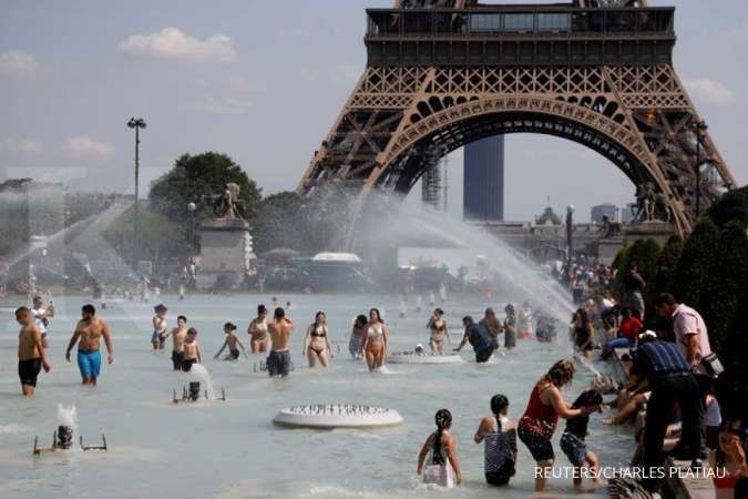 Gelombang panas menewaskan hampir 1.500 korban di Prancis