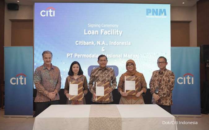Citi Indonesia Berikan Fasilitas Pinjaman Senilai Rp 650 Miliar untuk PNM