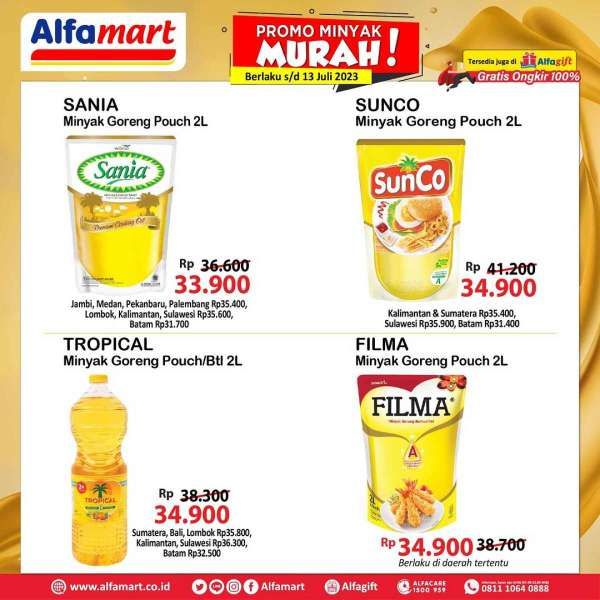 Harga Promo Alfamart Terbaru 13 Juli 2023