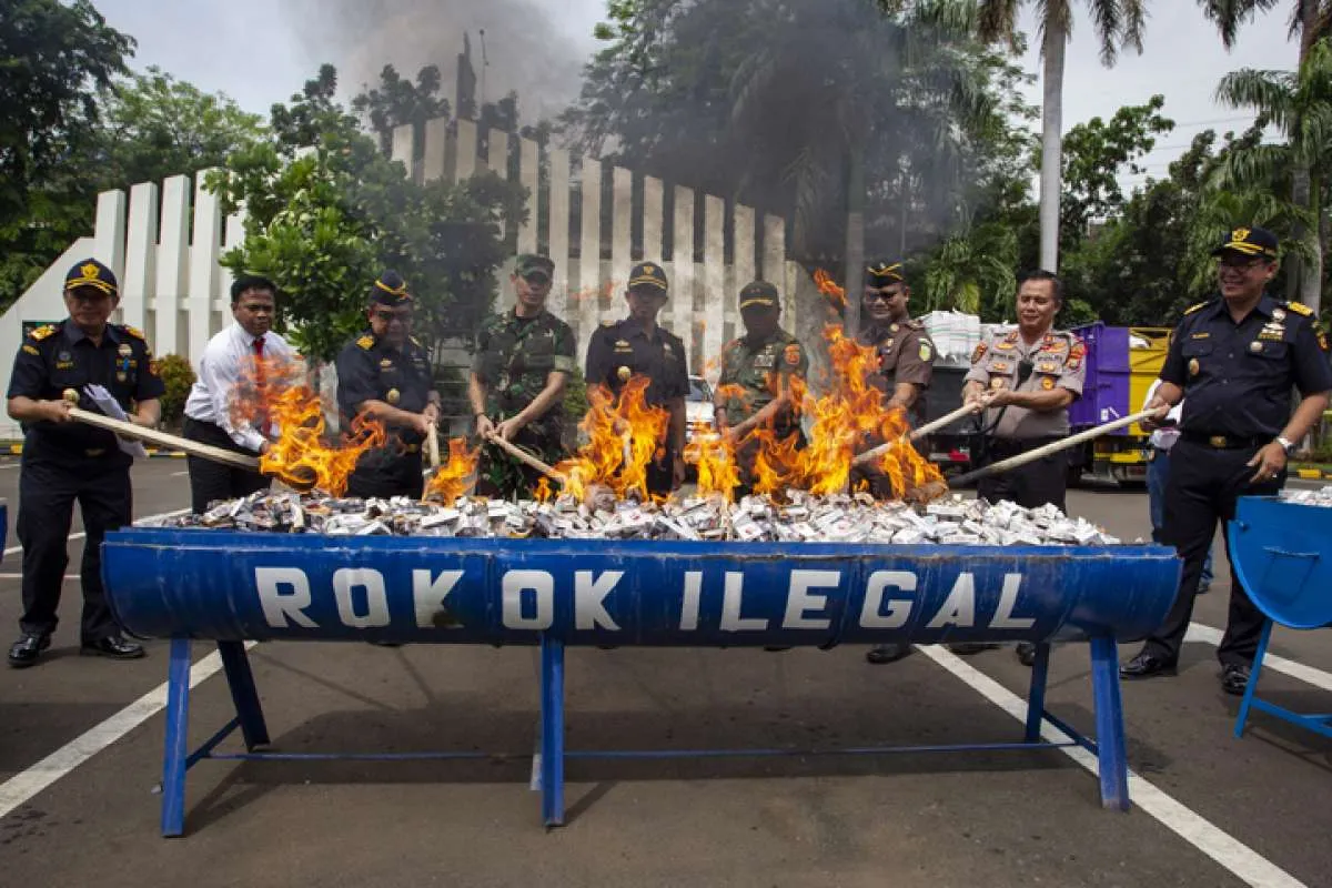 Bea Cukai temukan 558.000 batang rokok ilegal di Kudus