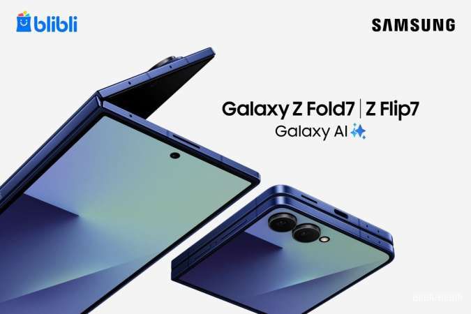 Blibli Mulai Buka Pre-Order Galaxy Z Fold7 dan Z Flip7, Simak Promo Berikut