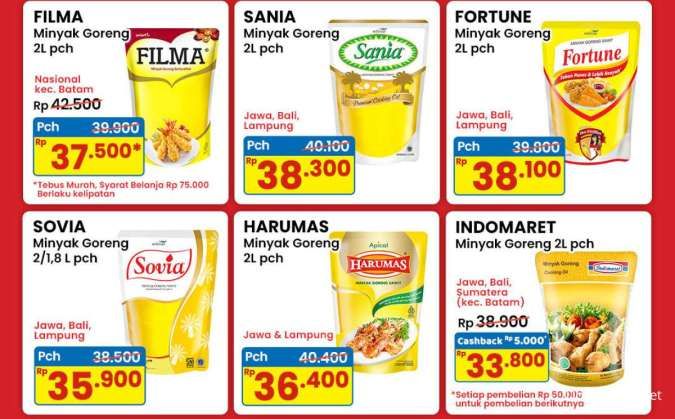 Promo Minyak Goreng di Indomaret Awal Februari 2026, Diskon Berakhir Besok!