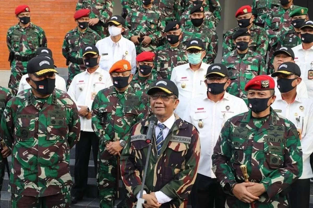 Siap! Mahfud MD resmi jadi anggota kehormatan Korps Baret Merah Kopassus 