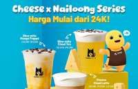 Promo Tomoro Coffee x Nailoong, Beli Menu Cheese Series Gratis Merchandise Gemas