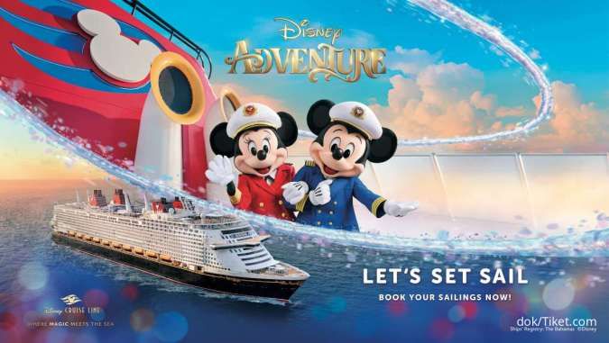 Simak Bagaimana Cara Menikmati Liburan Disney Adventure di Kapal Pesiar 