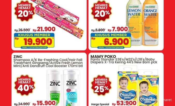 Promo JSM Indomaret 31 Januari-2 Februari 2025, Sampo Zinc-Pantene Diskon hingga 40%