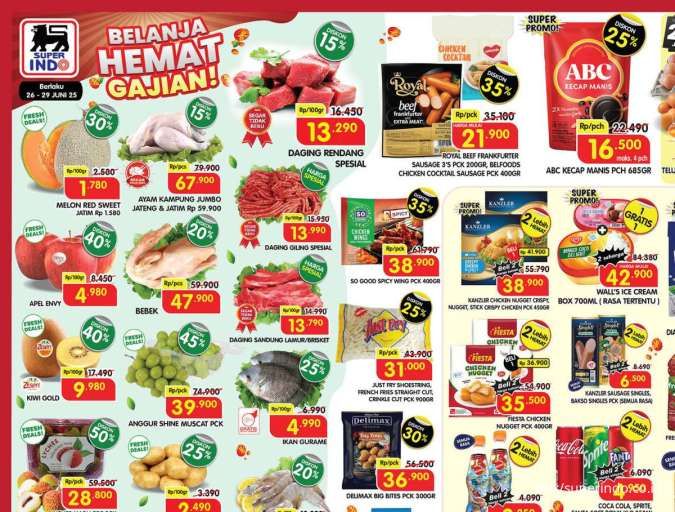 Promo Superindo Gajian 26-29 Juni 2025