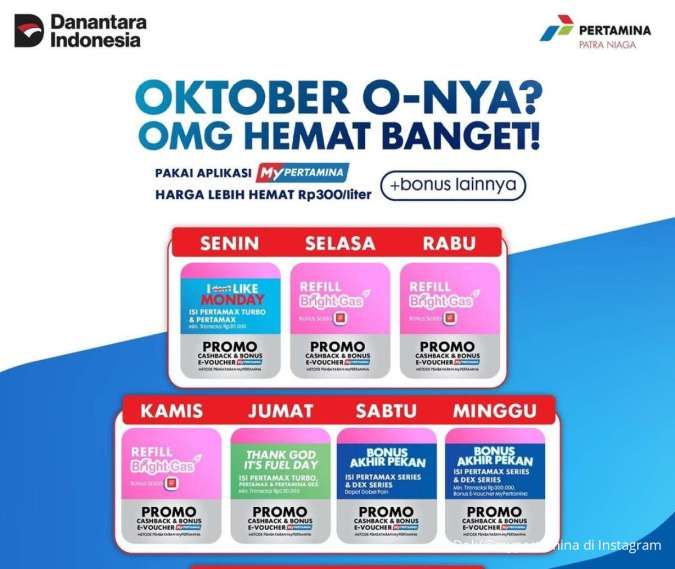 Promo Pertamina Bulan Oktober 2025