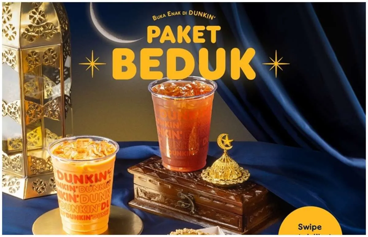 Promo Dunkin Paket Beduk 1-31 Maret 2025, Donut Classics + Minuman Hemat Banget