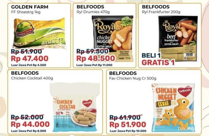 Promo Alfamart Frozen Food Fair 16-31 Desember 2025, Sosis Beli 1 Gratis 1
