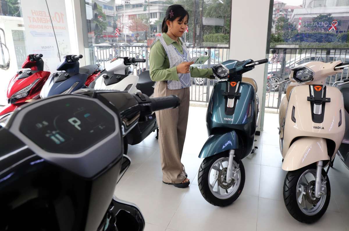 Tanpa Subsidi, Penjualan Motor Listrik Hanya 1.500 Unit per Bulan