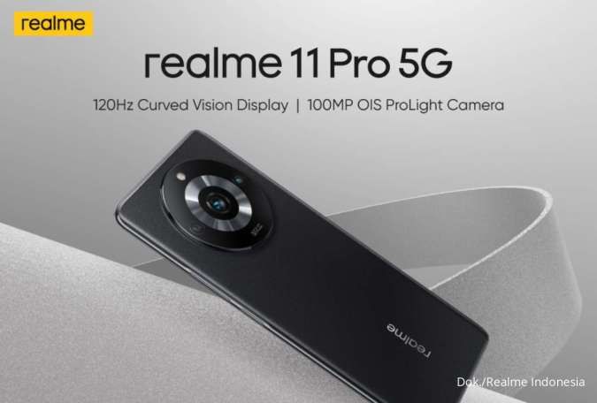 Rilis di Indonesia 18 Juli, Yuk Intip Spesifikasi dan Harga HP Realme 11 Pro 5G