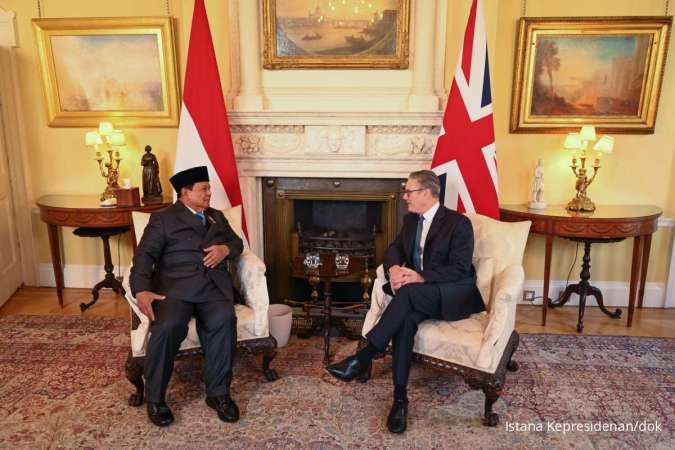 Prabowo Temui PM Inggris di London, RI-Inggris Lanjutkan Kemitraan di Sektor Maritim