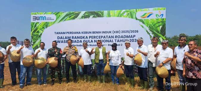 PTPN Group Alihfungsikan Lahan Karet Tidak Produktif Menjadi Tanaman Tebu