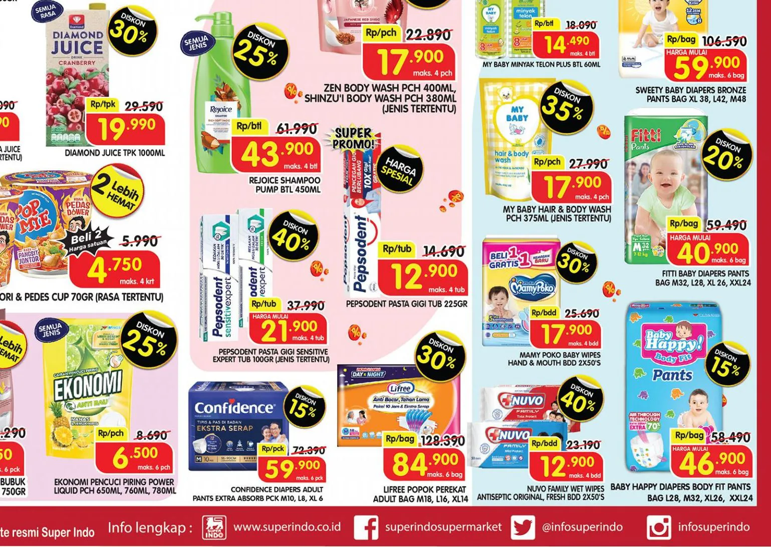 Promo Superindo Weekday 16-19 Juni 2025