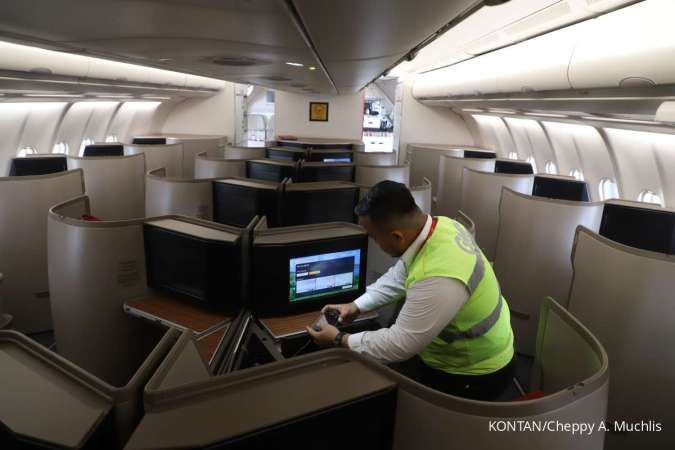 Garuda Indonesia Hadirkan Layanan Wireless Inflight Entertainment di Dua Armadanya