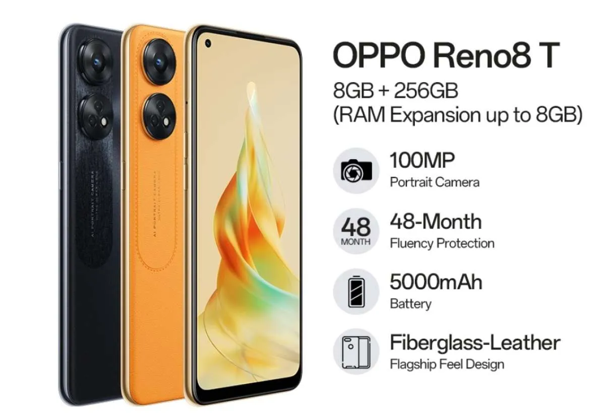 OPPO Reno 8 T: Update Harga April 2024 dan Spesifikasi