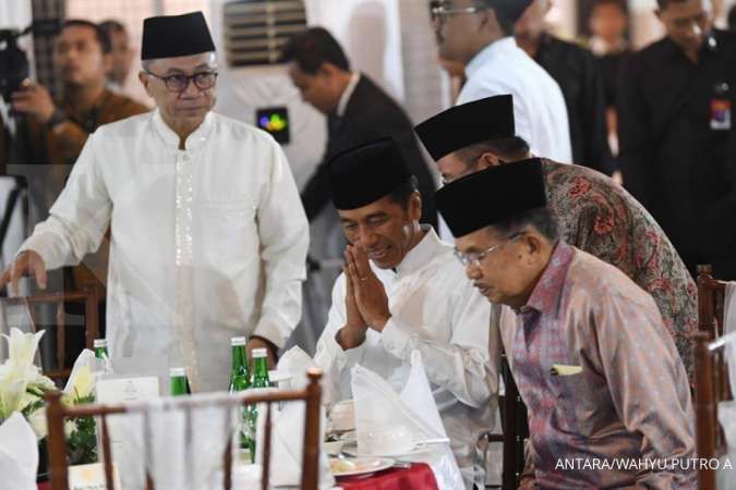 Pimpinan MPR dari Gerindra dan PKS absen dalam acara buka bersama bareng Jokowi