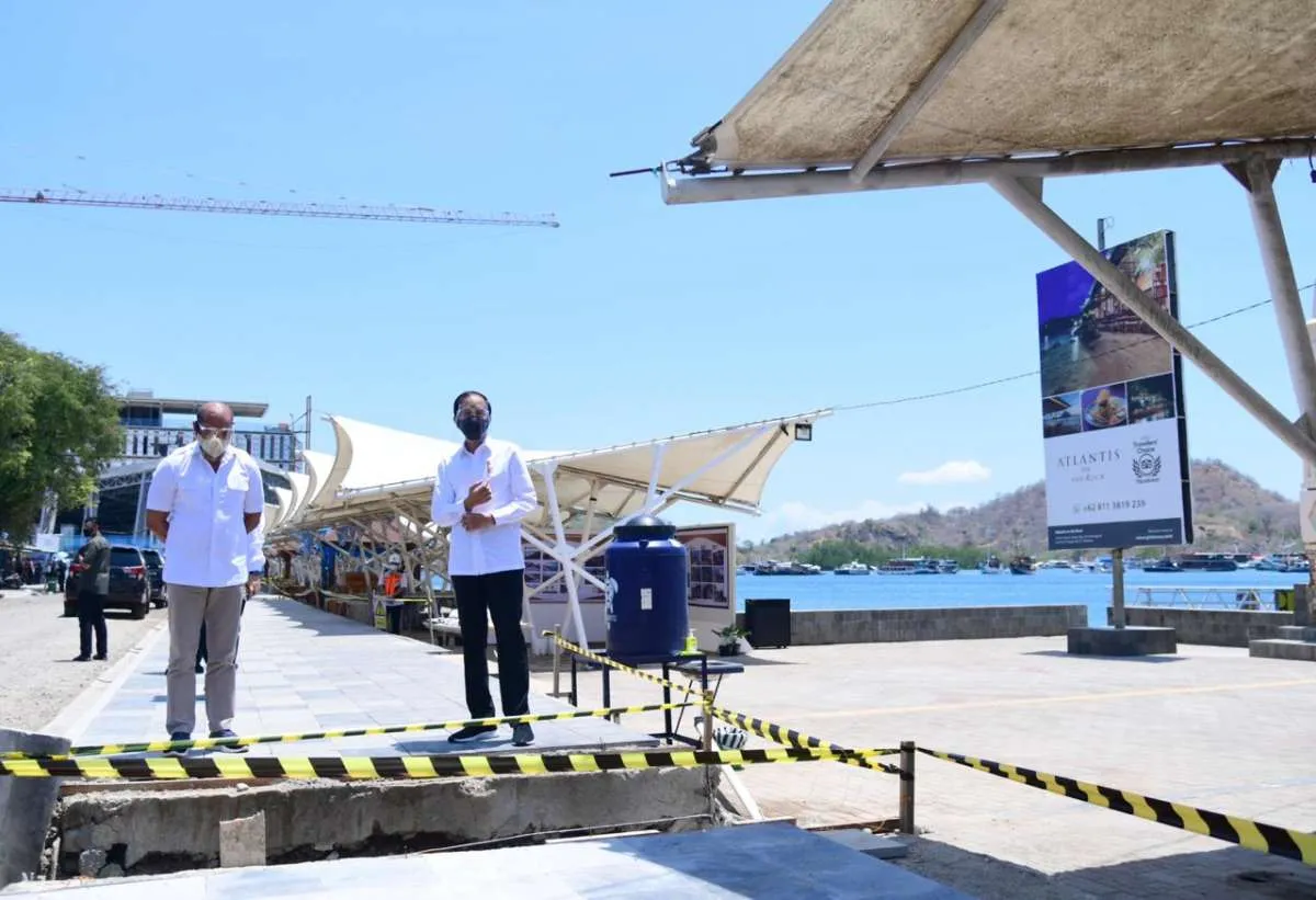 Jokowi tinjau proyek di Labuan Bajo