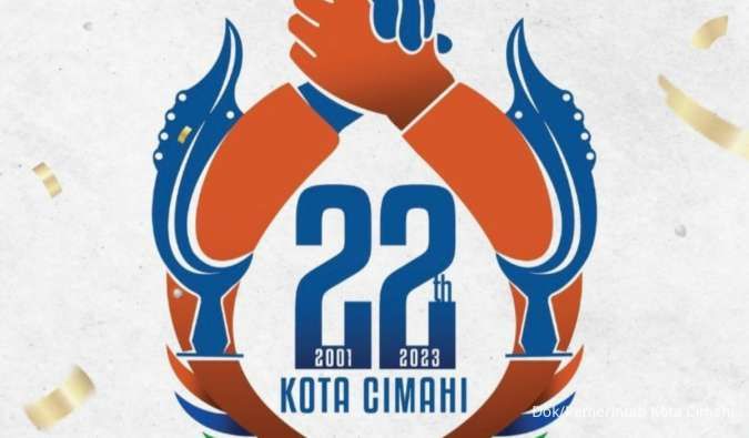 Download Logo HUT Kota Cimahi 2023 Resmi untuk Peringatan Hari Jadi ke-22 Tahun