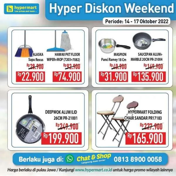 Promo JSM Hypermart Mulai 14-17 Oktober 2022