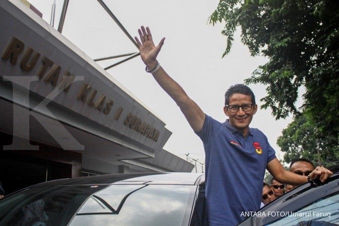 Sandiaga: Saya enggak menyangka Pak Prabowo enam kali mengapresiasi Jokowi