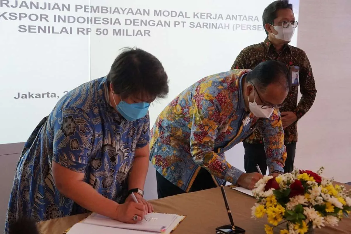 Dukung ekspor UMKM, LPEI biayai PT Sarinah senilai Rp 50 miliar
