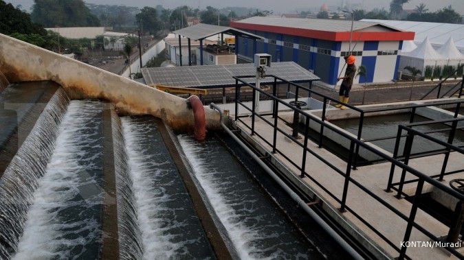 Aetra target tingkat kehilangan air 34% di 2014