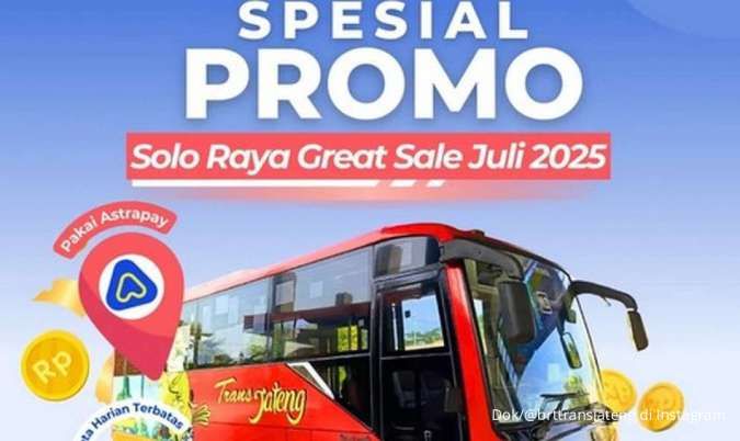 Promo BRT Trans Jateng Juli 2025 Khusus Aplikasi, Spesial Solo Raya Great Sale
