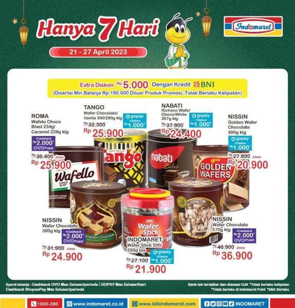 Promo Indomaret Hanya 7 Hari Periode 21-27 April 2023