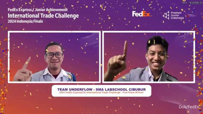 Pemimpin Bisnis Masa Depan Indonesia Bersaing di Final Regional FedEx Trade Chalenge