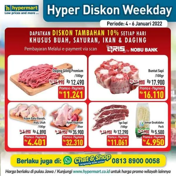 Promo Hypermart 4-6 Januari 2022