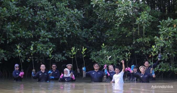 Partisipasi Askrindo pada Program Relawan Bakti BUMN Batch V