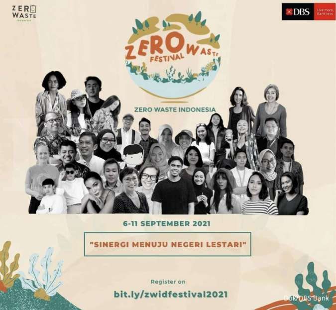 Gandeng Bank DBS Indonesia, Zero Waste Indonesia Festival Resmi Dimulai