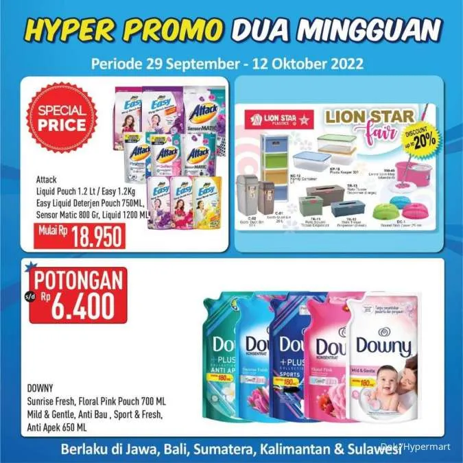 Promo Hypermart Dua Mingguan Periode 29 September-12 Oktober 2022