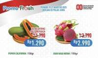 Promo Hypermart Weekday 19-21 Agustus 2025, Pepaya California-Alpukat Harga Spesial