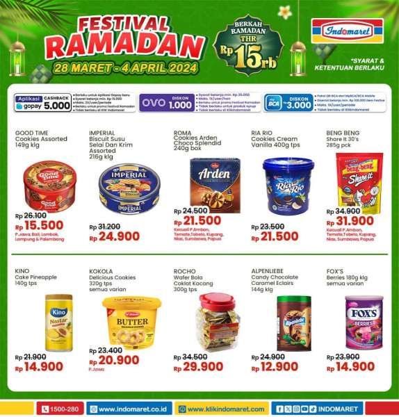 Promo Indomaret Festival Ramadan Sampai 4 April 2024