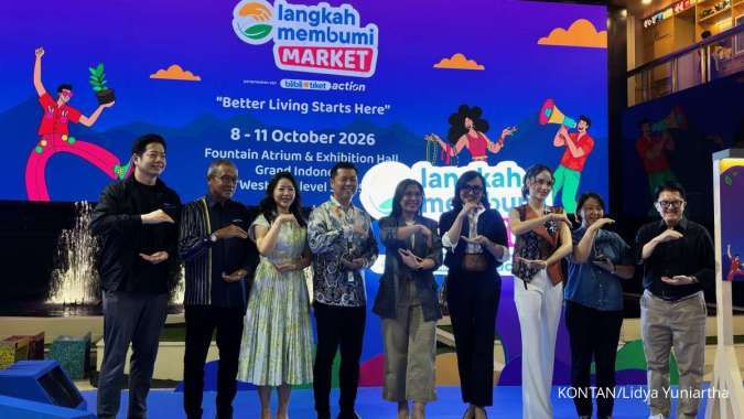 Langkah Membumi Market 2026, Ajak Generasi Muda Adopsi Gaya Hidup Berkelanjutan